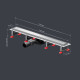Трап для душа линейный AM.PM Masterflow Tile 70 см W01SC-U11-070-04SB