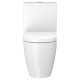 Унитаз-моноблок Duravit ME by Starck 37х65 см универсальный выпуск белый 2170090000