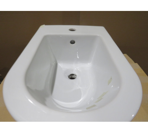 УЦЕНКА Биде напольное GSI Kube X 550х360 мм белое глянцевое 9462111_УЦ/1