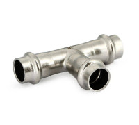 Тройник пресс Uni-Fitt 18 мм нержавеющая сталь 796S2220