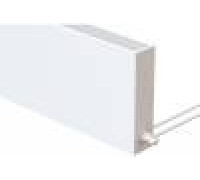 Конвектор настенный Gekon Level R 1HE 500x1000x130 мм RAL 9007 GLRW1.05010013/1HE/RAL9007