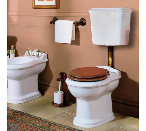 Унитаз напольный Azzurra Jubilaeum 59x40x42 см низкий бачок бронза 751393