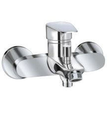 Смеситель для ванны AQUAme Prato с душевым набором хром AQMP6112