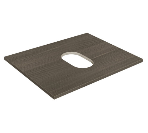 Столешница под раковину Roca The Gap 589x16х456 мм Городской дуб A857418402