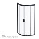 Душевое ограждение AM.PM Gem 80x80 см без поддона W90G-401-080BT