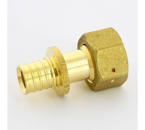 Муфта аксиальная Uni-Fitt 16x1/2 с накидной гайкой и плоской прокладкой 754G6200