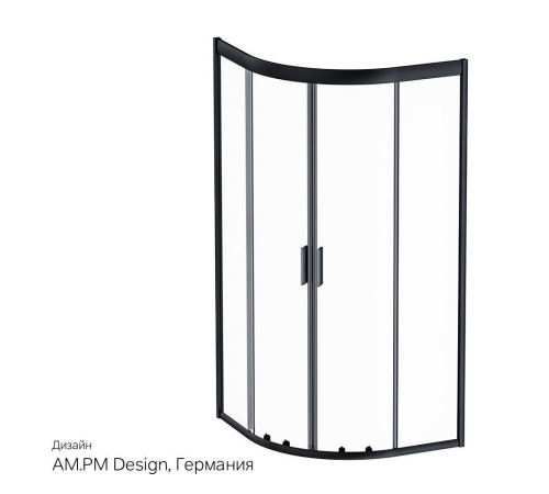 Душевое ограждение AM.PM Gem 90x90 см без поддона W90G-401-090BT