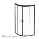 Душевое ограждение AM.PM Gem 90x90 см без поддона W90G-401-090BT