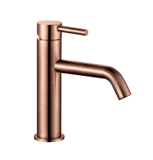 Смеситель для раковины AQUAMET Siena 82 мм медь шлифованная AQM6210BC