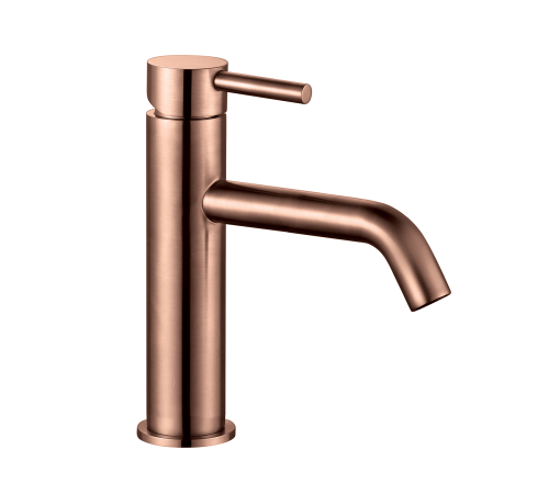 Смеситель для раковины AQUAMET Siena 82 мм медь шлифованная AQM6210BC