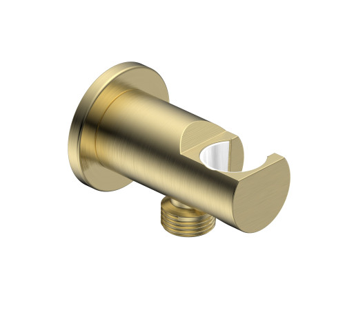 Шланговое подключение с держателем AQUAME Siena AQM8714BG золото шлифованное AQM8714BG