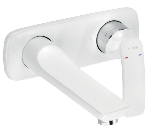 Смеситель для раковины Kludi Balance 185 мм настенный внешняя монтажная часть 522469175