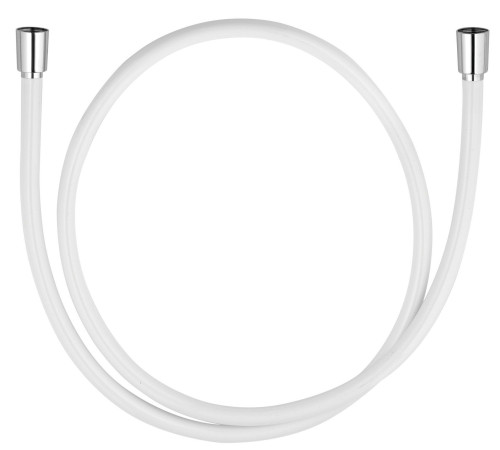 Шланг душевой Kludi Supraflex 1600 мм пластик белый/хром 610729100