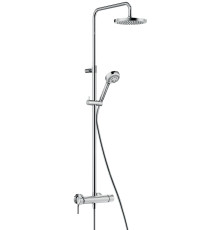 Душевая система Kludi Logo Dual 3S со смесителем Ø 200/96 мм 1/3 режима 680850500