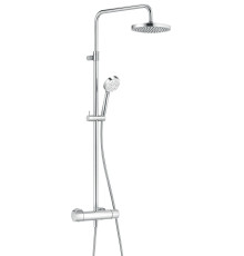 Душевая система Kludi Logo Dual 1S с термостатом Ø 200/96 мм 1/1 режим 680950500