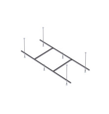 Каркас для ванны 1Marka Мия 180x70 см сборный на шпильках KAR-0000082