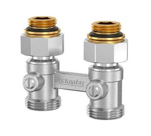 Узел нижнего подключения Meibes Standart line D1/50 прямой 1/2 HP x 3/4 HP F10011