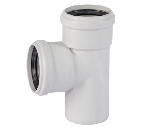 Тройник для бесшумной канализации Ostendorf Skolan Safe SKEA 75/75/87° 333400
