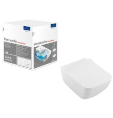 Унитаз подвесной Villeroy & Boch Venticello 375x560 мм альпийский белый 4611RL01