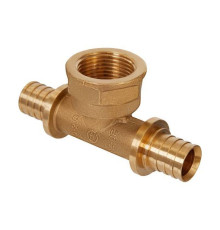 Тройник аксиальный Hoobs 20x2.8-3/4-20x2.8 мм с внутренней резьбой HB-PEXTG-203420