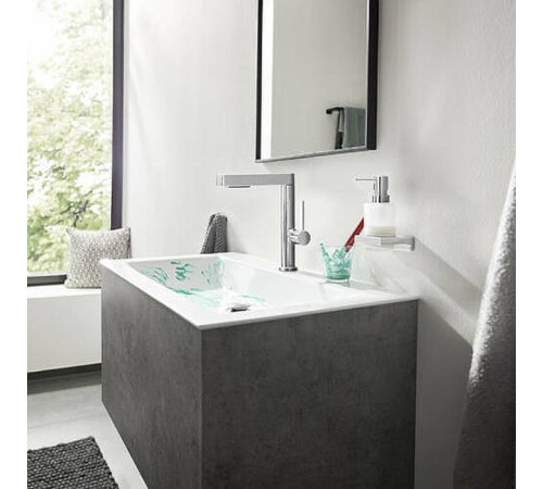 Смеситель для раковины Hansgrohe Finoris на 1 отверстие с донным клапаном Push-Open хром 76063000