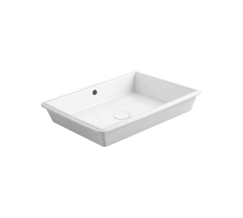 Раковина SIMAS Lavabi darredo 55х35 см без отверстия белая S60 bi