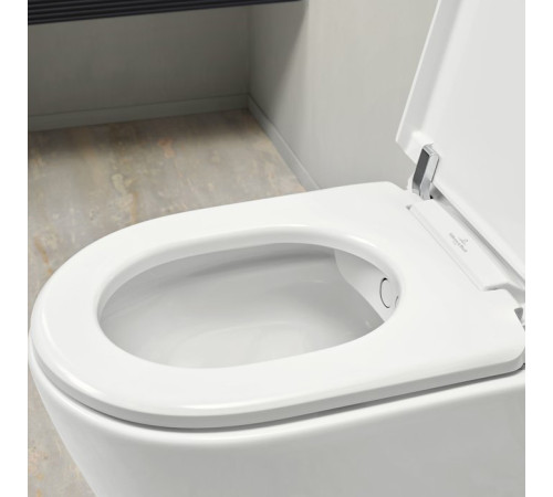 Унитаз-биде подвесной Villeroy & Boch ViClean-I200 CeramicPlus V0E200R1