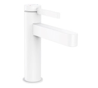Смеситель для раковины Hansgrohe Finoris на 1 отверстие с донным клапаном белый матовый 76020700