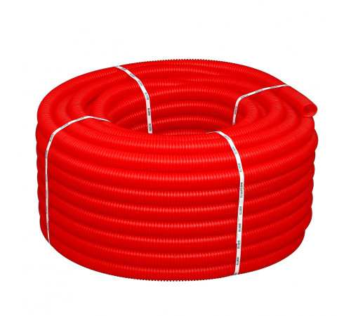 Труба гофрированная ELSEN FlexLight 25/35 мм красная бухта 30 м EPC25-35R