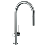 Смеситель для кухни hansgrohe Talis M54 с выдвижным изливом и sBox 72803000