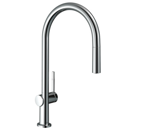 Смеситель для кухни hansgrohe Talis M54 с выдвижным изливом и sBox 72803000
