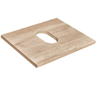 Столешница под раковину Roca The Gap 589x16х456 мм Орех A857418517