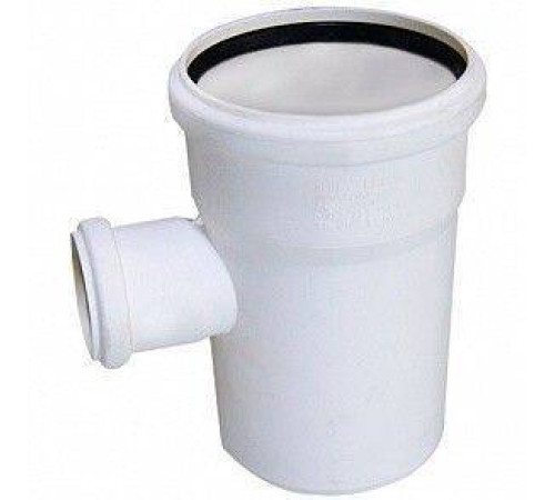 Тройник REHAU RAUPIANO PLUS 87° 110/75 мм полипропилен 11213441001