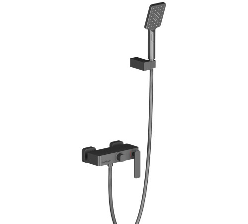 Смеситель для ванны Timo Torne с душевым набором черный 4314/03Y