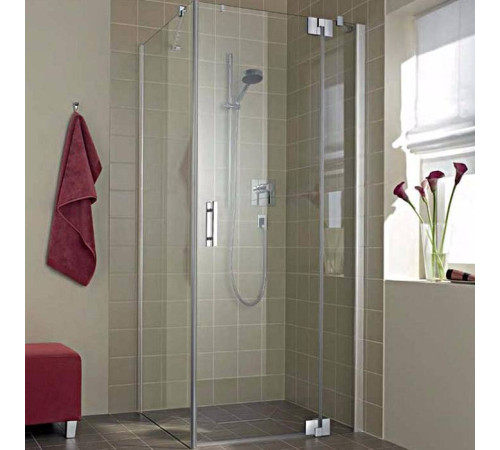 Уголок душевой Kermi Filia XP 900x800x2000 мм серебро прозрачное стекло FX 1WR 09020 VPK / FX TWD 08020 VPK