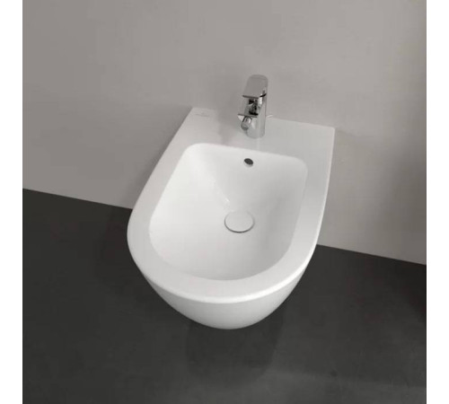 Биде подвесное Villeroy & Boch Subway 2.0 37.5x56.5x28 см альпийский белый 54000001