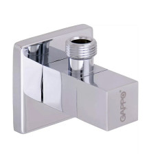 Кран шаровой для сантехприборов Gappo угловой 1/2 х 1/2 хром G244
