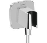 Шланговое подсоединение с держателем для душа hansgrohe FixFit Porter Q 26887000