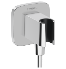 Шланговое подсоединение с держателем для душа hansgrohe FixFit Porter Q 26887000