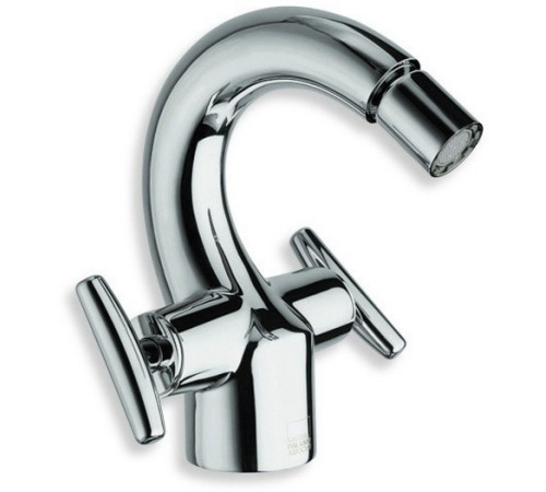 Смеситель для биде Cristal SZ 326 51 двухвентильный с донным клапаном SZ32651