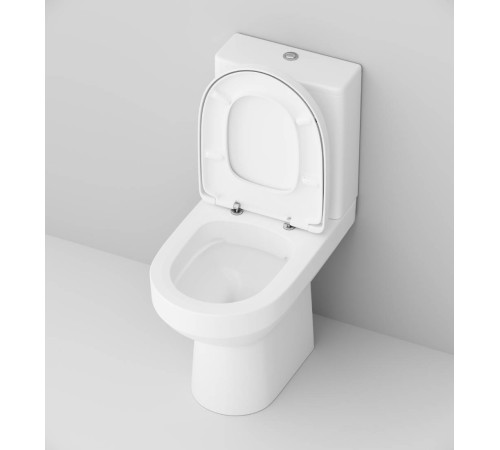 Унитаз-компакт напольный AM.PM Gem безободковый с сиденьем микролифт C708600SC