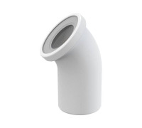 Отвод для унитаза Alcaplast 110x110 мм 45° A90-45