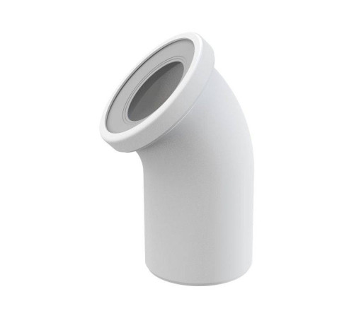 Отвод для унитаза Alcaplast 110x110 мм 45° A90-45