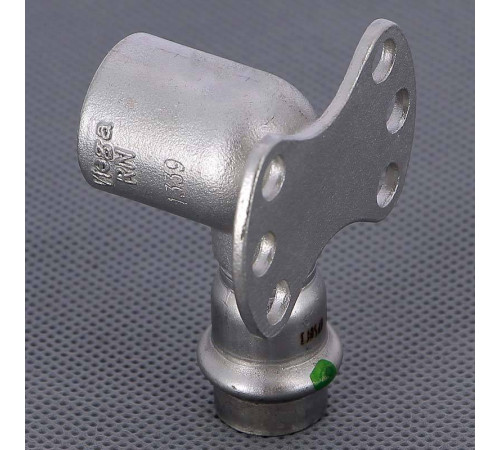 Водорозетка пресс Viega Sanpress Inox из нержавеющей стали 15х1/2 ВР 437244