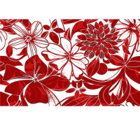Декор Нефрит Жаклин красный 40х25 см х9285