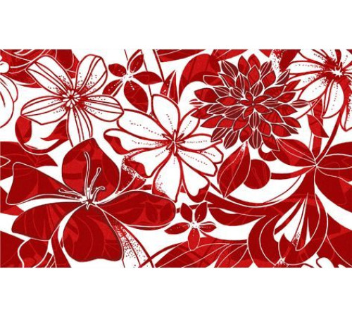 Декор Нефрит Жаклин красный 40х25 см х9285