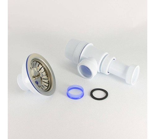 Сифон для мойки Wirquin Элит 1 1/2 х 40 мм чашка 114 мм 30986147