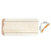 Плинтус потолочный DECOMASTER 171-6 92х92х2400 мм 34627