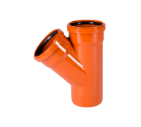 Тройник Ostendorf KG KGEA 110/110 мм 45° 220300