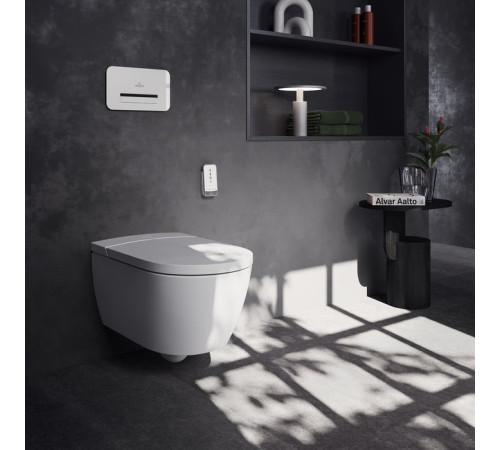 Унитаз-биде подвесной Villeroy & Boch ViClean-I200 CeramicPlus V0E200R1